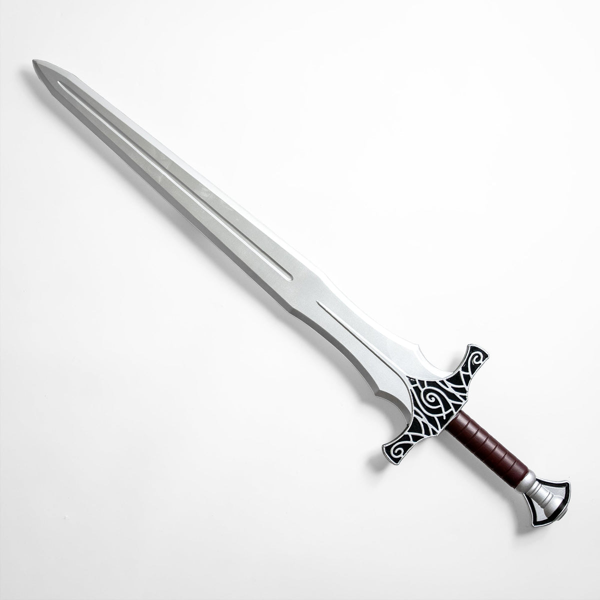 Steel Sword (High Density Foam) Video Game Sword - Tophatter Daily Deals