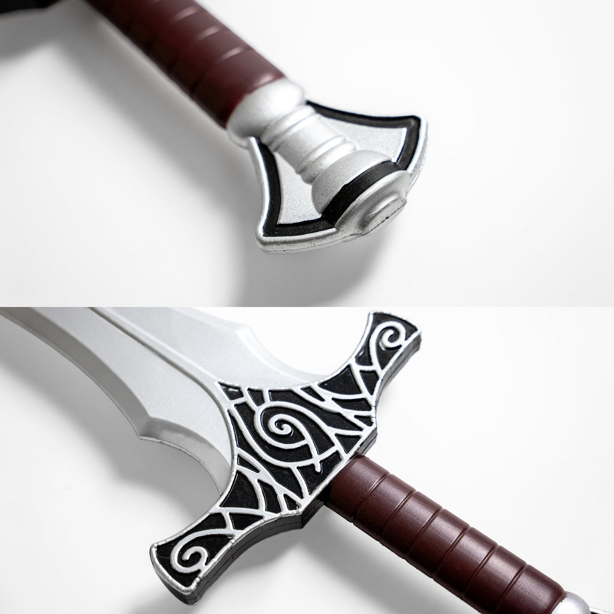 Steel Sword (High Density Foam) Video Game Sword - Tophatter Daily Deals