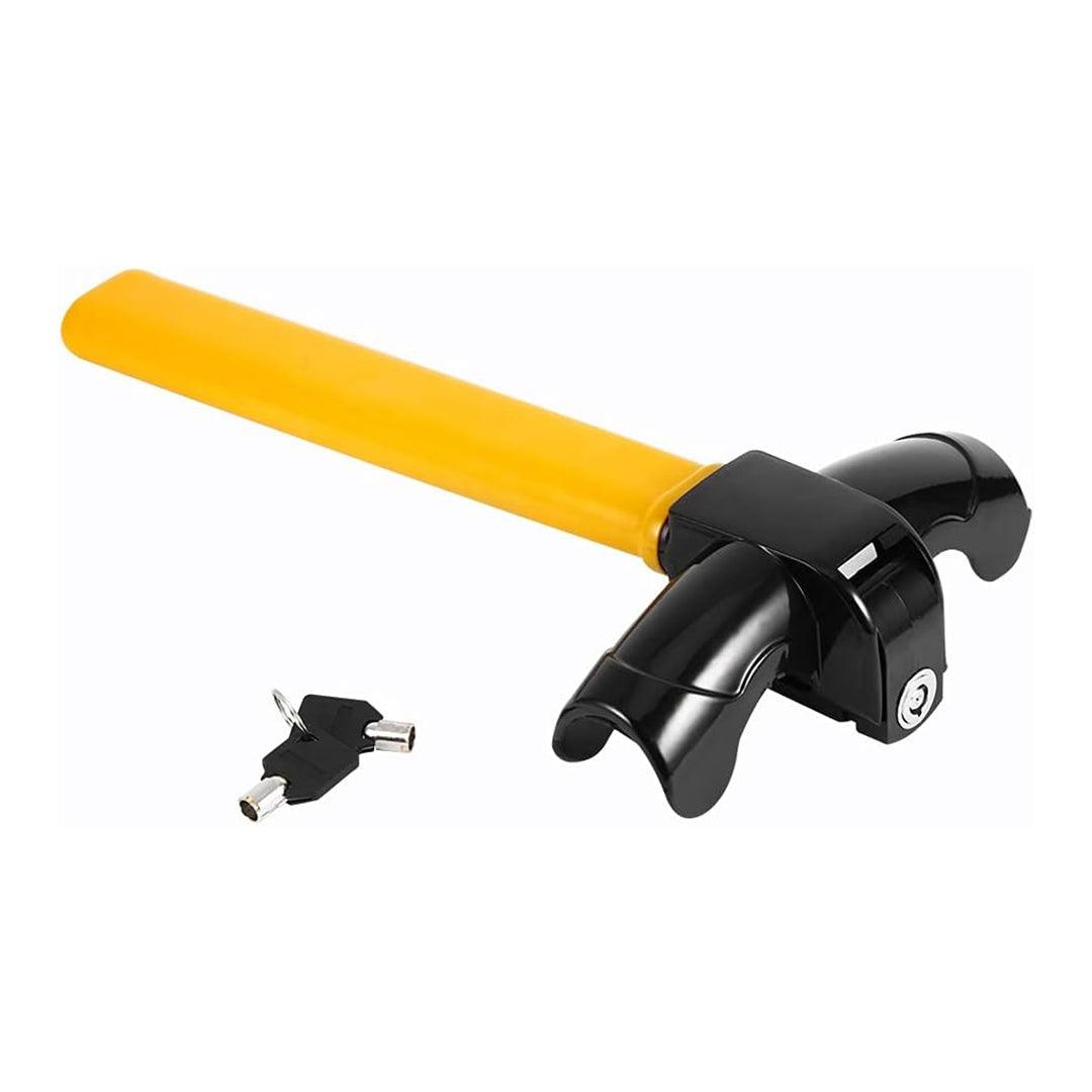 Car Steering Lock - Universal Heavy Duty Anti Theft Steering Wheel Lock Rotary Security Safe Van Car Car Accessories - Tophatter Daily Deals