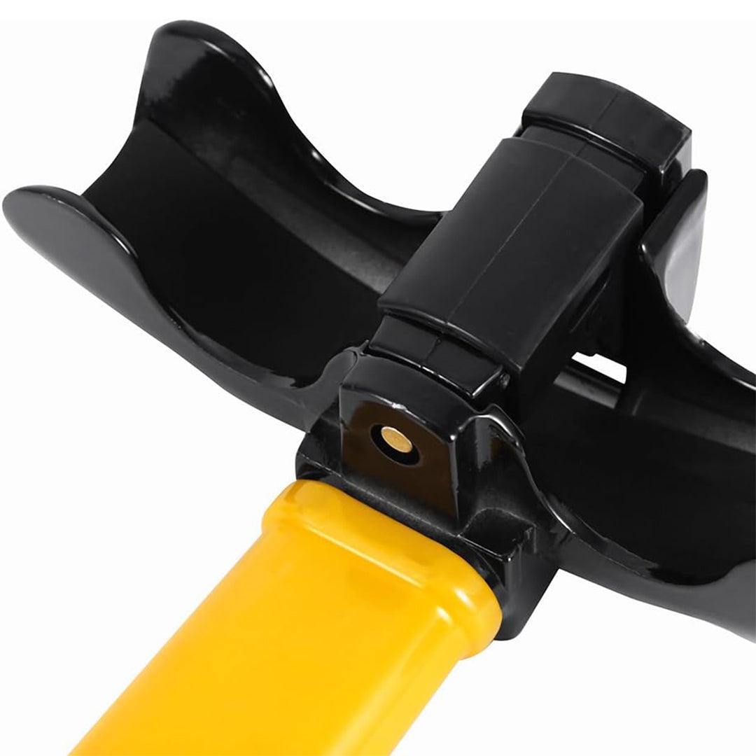 Car Steering Lock - Universal Heavy Duty Anti Theft Steering Wheel Lock Rotary Security Safe Van Car Car Accessories - Tophatter Daily Deals