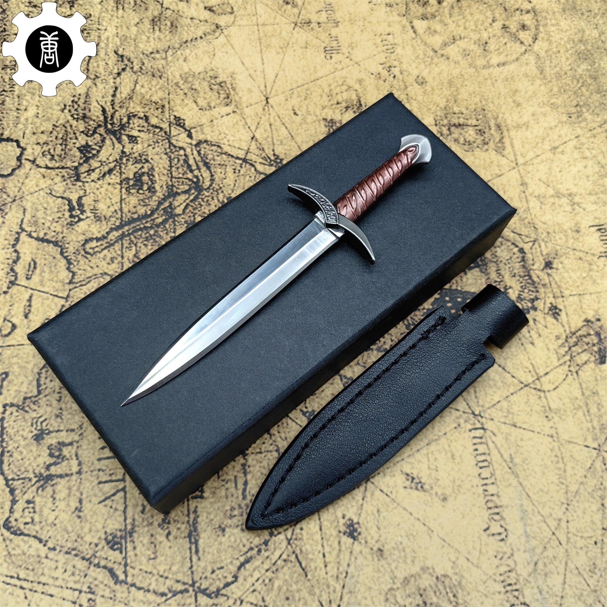 Sting Elven Short Sword Mini Metal Replica Unboxing Tool - Tophatter Daily Deals