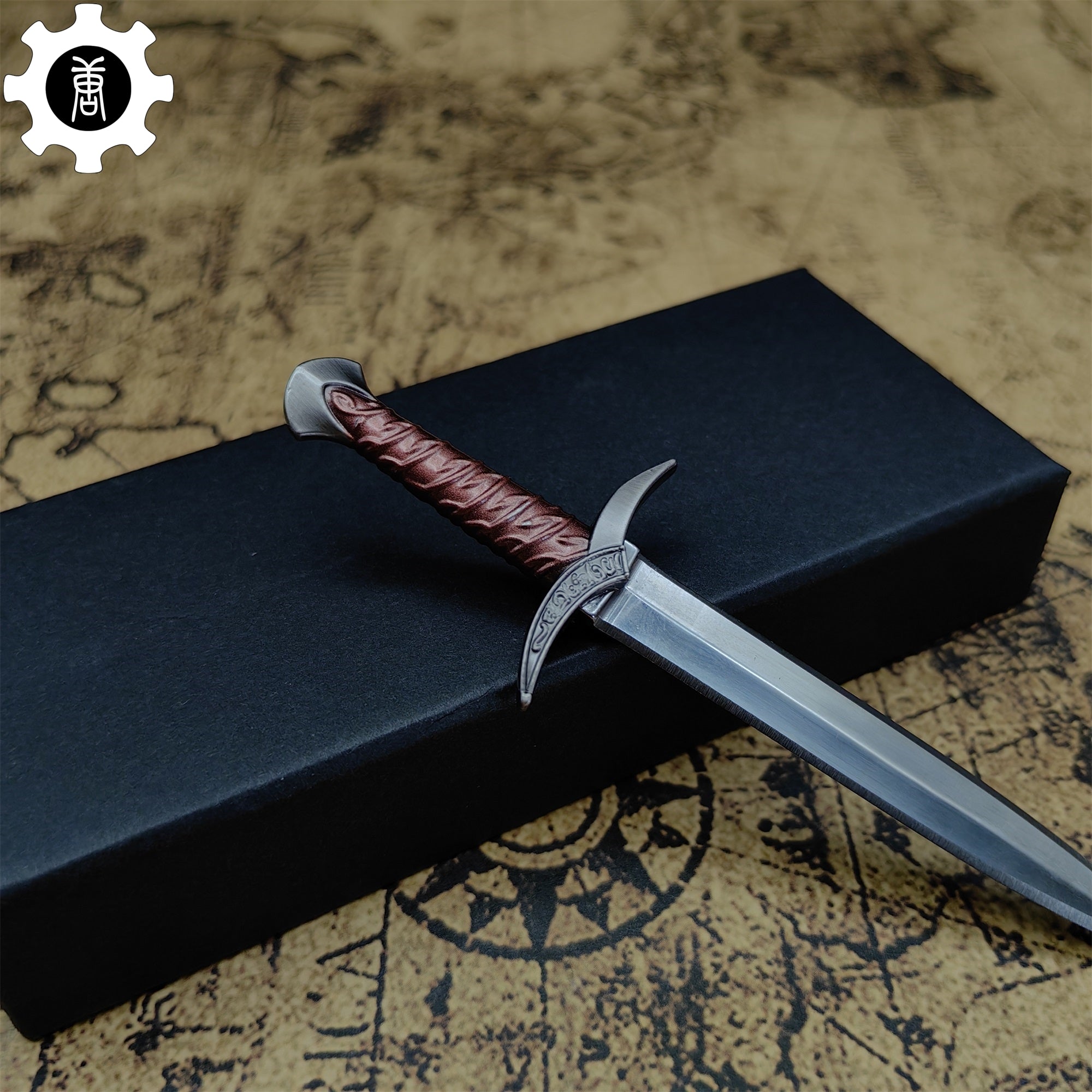 Sting Elven Short Sword Mini Metal Replica Unboxing Tool - Tophatter Daily Deals