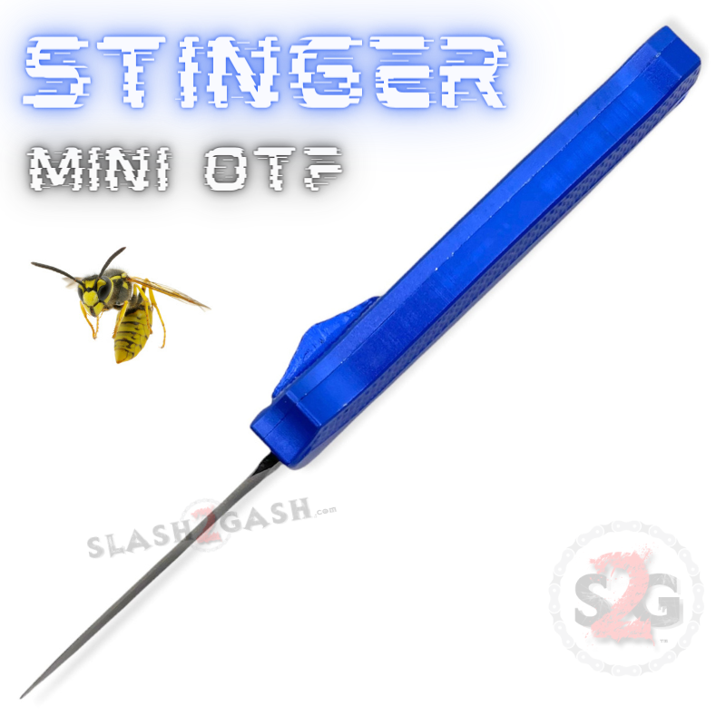 Stinger Mini OTF Knife Small CNC Switchblade Dagger - Asst. colors Knife-OTF - Tophatter Daily Deals