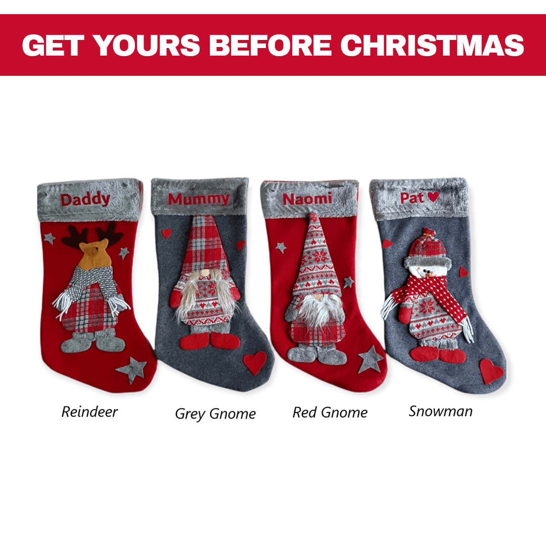 Personalized Xmas Stockings - Christmas Stockings with Character, Xmas Stockings Festive & Franchise - Tophatter Daily Deals