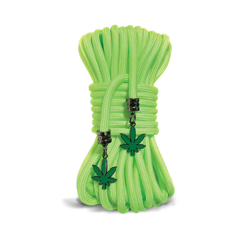 Stoner Vibes Glow in the Dark Bondage Rope 32 Feet - Tophatter Daily Deals