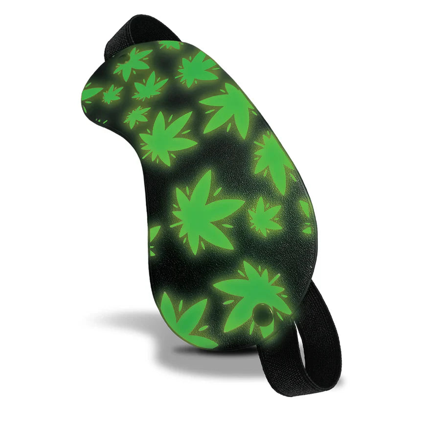 Stoner Vibes Glow In The Dark Blindfold - Tophatter Daily Deals