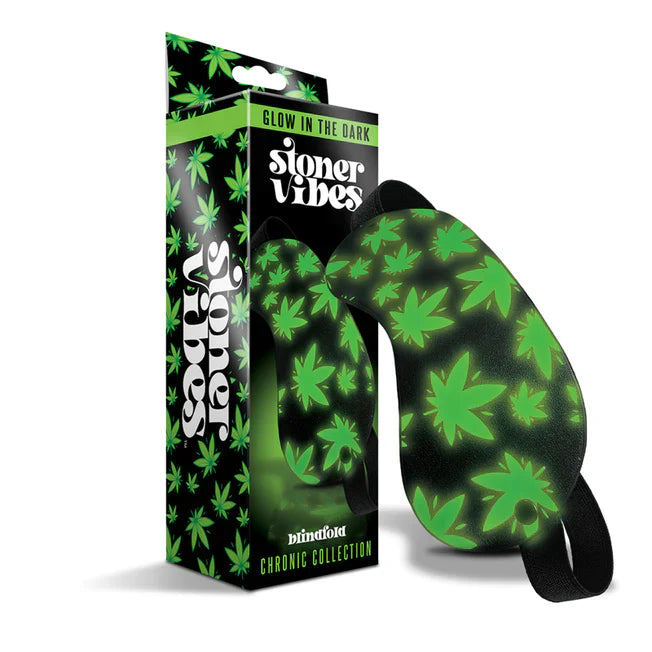 Stoner Vibes Glow In The Dark Blindfold - Tophatter Daily Deals