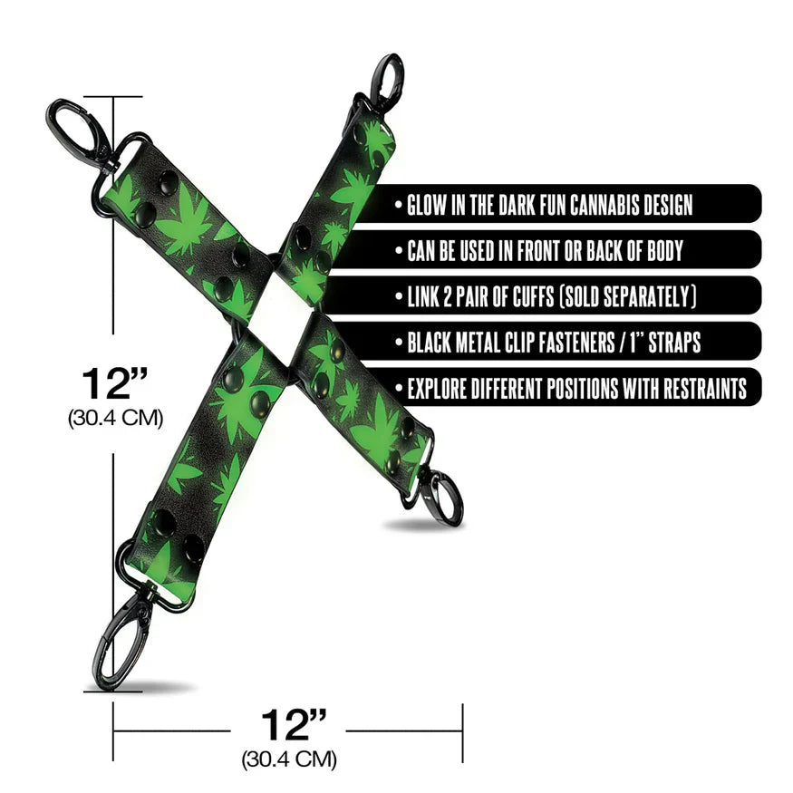 Stoner Vibes Glow in the Dark Hogtie - Tophatter Daily Deals