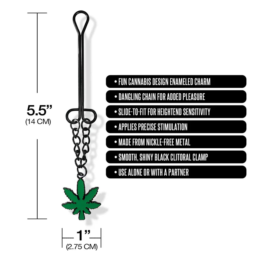 Stoner Vibes Clitoral Clamp with Chain - Tophatter Daily Deals