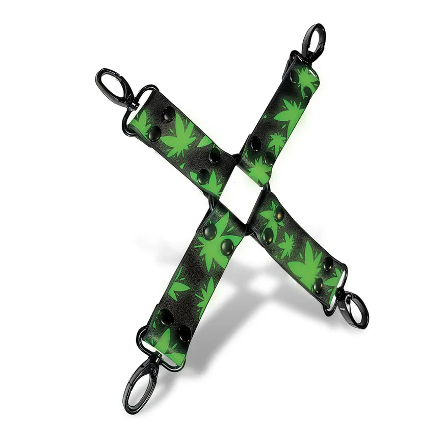 Stoner Vibes Glow in the Dark Hogtie - Tophatter Daily Deals