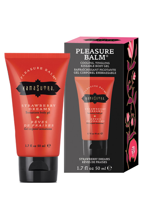 Kama Sutra Pleasure Balm Sensations Strawberry Dreams Stimulants - Tophatter Daily Deals