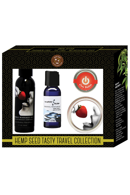 Tasty Travel Collection Strawberry Gift Sets - Tophatter Daily Deals