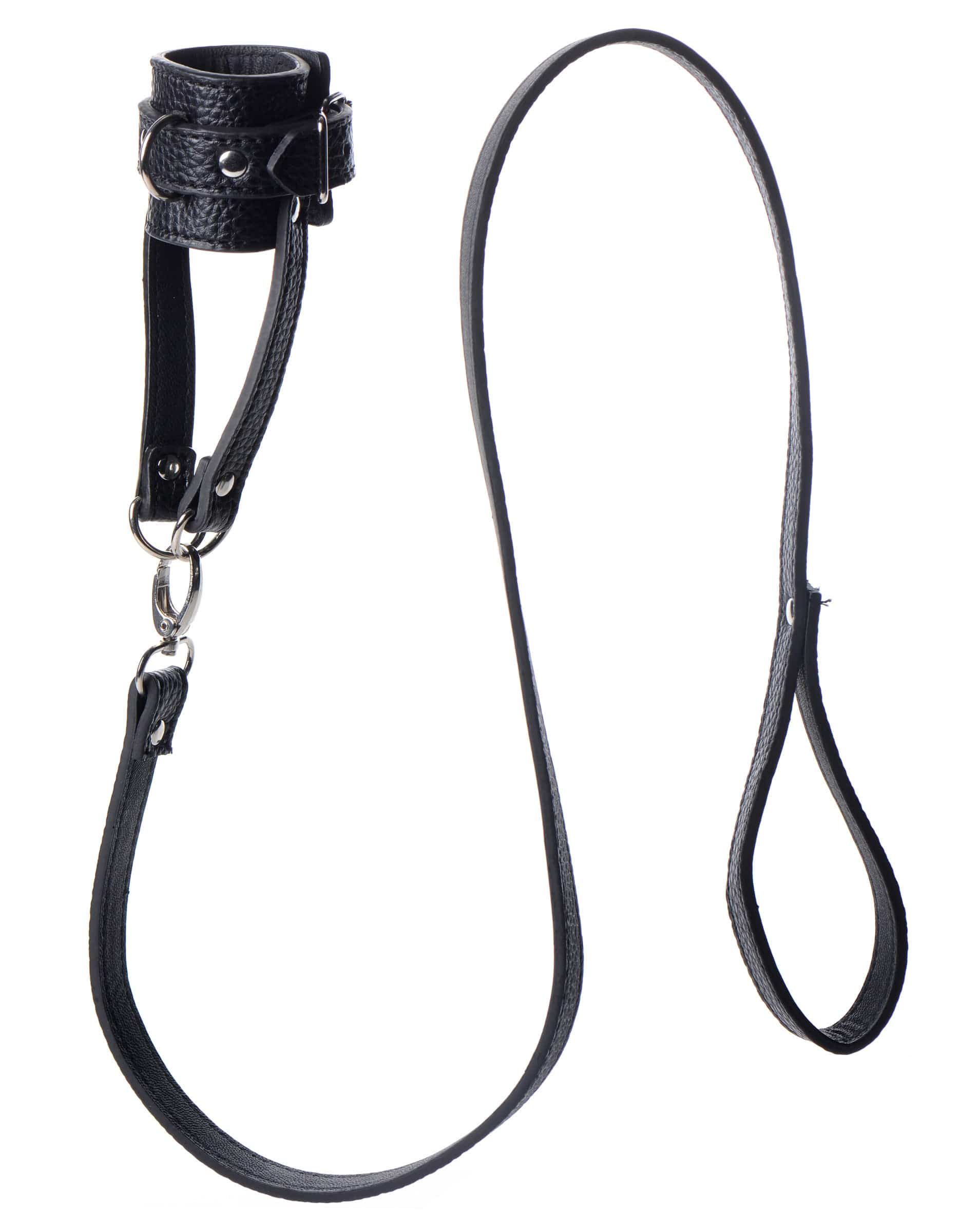 Strict Ball Stretcher With Leash > Sex Toys For Men > Ball Stretchers - Tophatter Daily Deals