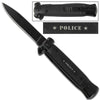 Striker Spring Assisted Knife Police Rescue Knives - Tophatter Daily Deals