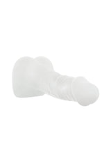 Gender X - Stroke and Poke 2-in-1 Stroker & Dildo - Clear Sex Toy - Tophatter Daily Deals