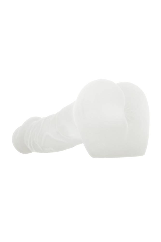 Gender X - Stroke and Poke 2-in-1 Stroker & Dildo - Clear Sex Toy - Tophatter Daily Deals