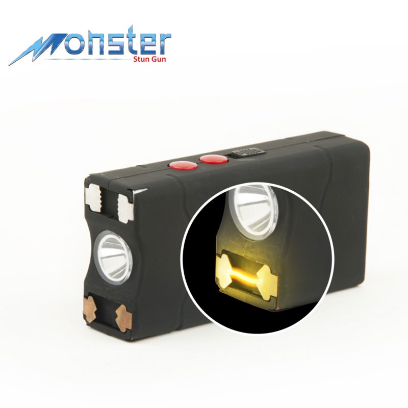 15,000,000 Rechargeable Stun Gun w/LED Light and Cigarette Lighter - TOPHATTER'S ARMORY DEALS Collectible Weapons - Tophatter Daily Deals