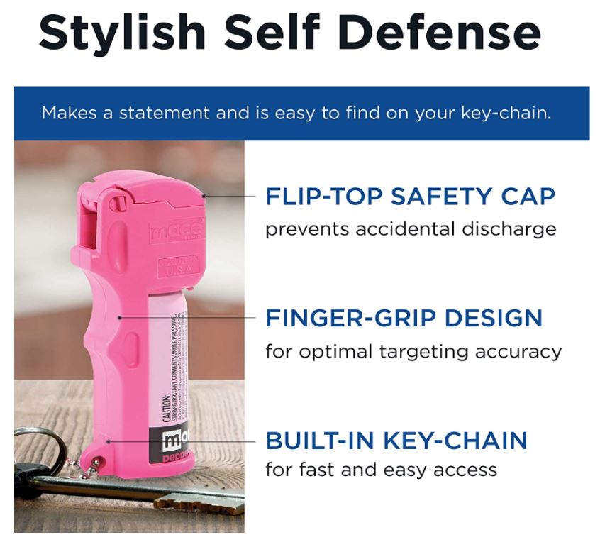 Mace Pocket Model Stream Pepper Spray Pepper Spray - Tophatter Daily Deals
