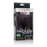 Packer Gear Black Boxer Brief Harness – Comfortable Masculine Cut Brief Harness > Gender > Bodywear - Tophatter Daily Deals