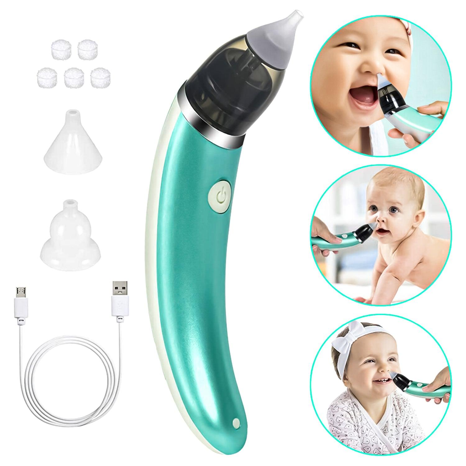 Electronic Nasal Aspirator - Electric Nasal Aspirator Boots - Electric Vacuum Sucker Nose Cleaner For Baby Nasal Aspirator Nose Snot Cleaner Baby & Toddler - Tophatter Daily Deals