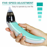 Electronic Nasal Aspirator - Electric Nasal Aspirator Boots - Electric Vacuum Sucker Nose Cleaner For Baby Nasal Aspirator Nose Snot Cleaner Baby & Toddler - Tophatter Daily Deals