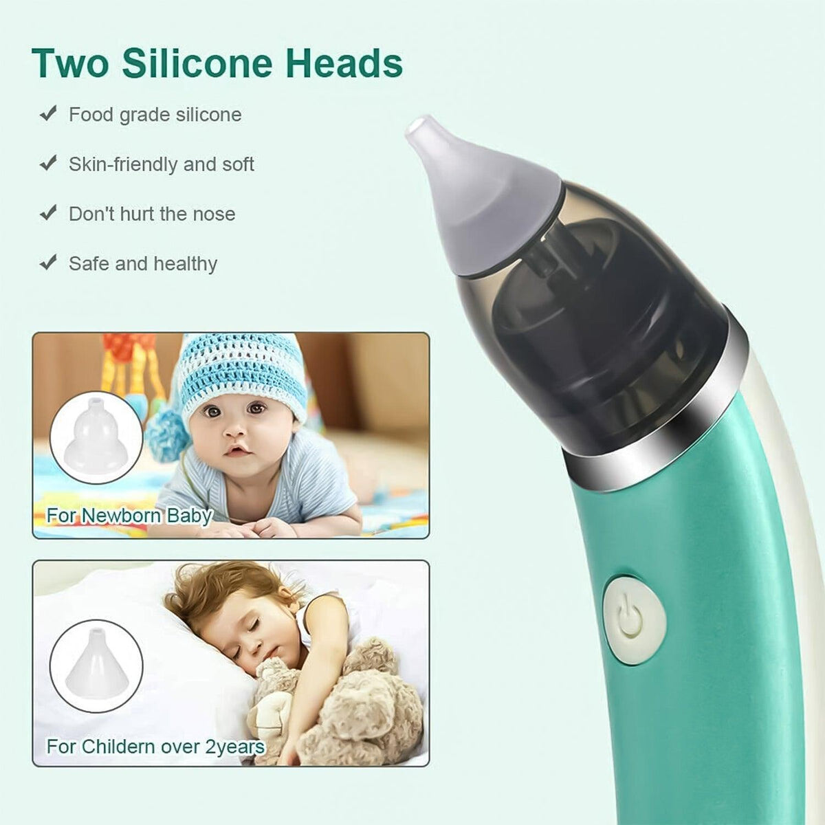 Electronic Nasal Aspirator - Electric Nasal Aspirator Boots - Electric Vacuum Sucker Nose Cleaner For Baby Nasal Aspirator Nose Snot Cleaner Baby & Toddler - Tophatter Daily Deals
