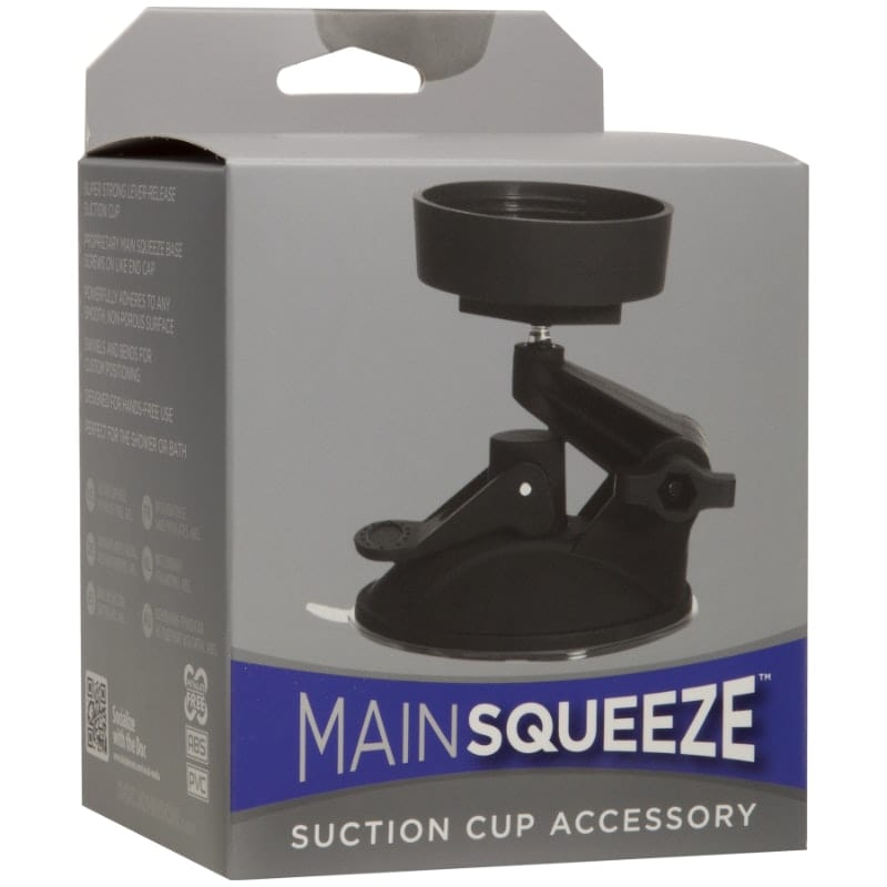 Main Squeeze Suction Cup Accessory (Black) – Hands-Free Accessory for Strokers > Sex Toys For Men > Masturbators > Manual - Tophatter Daily Deals