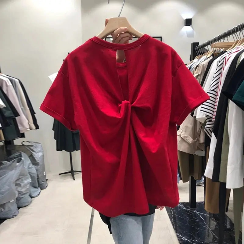 Summer Women's Shirt Bohemian Holiday Style Embroidered Tassel Chiffon Cardigan New Waist Female Slim Short Tops E015 - Tophatter Daily Deals