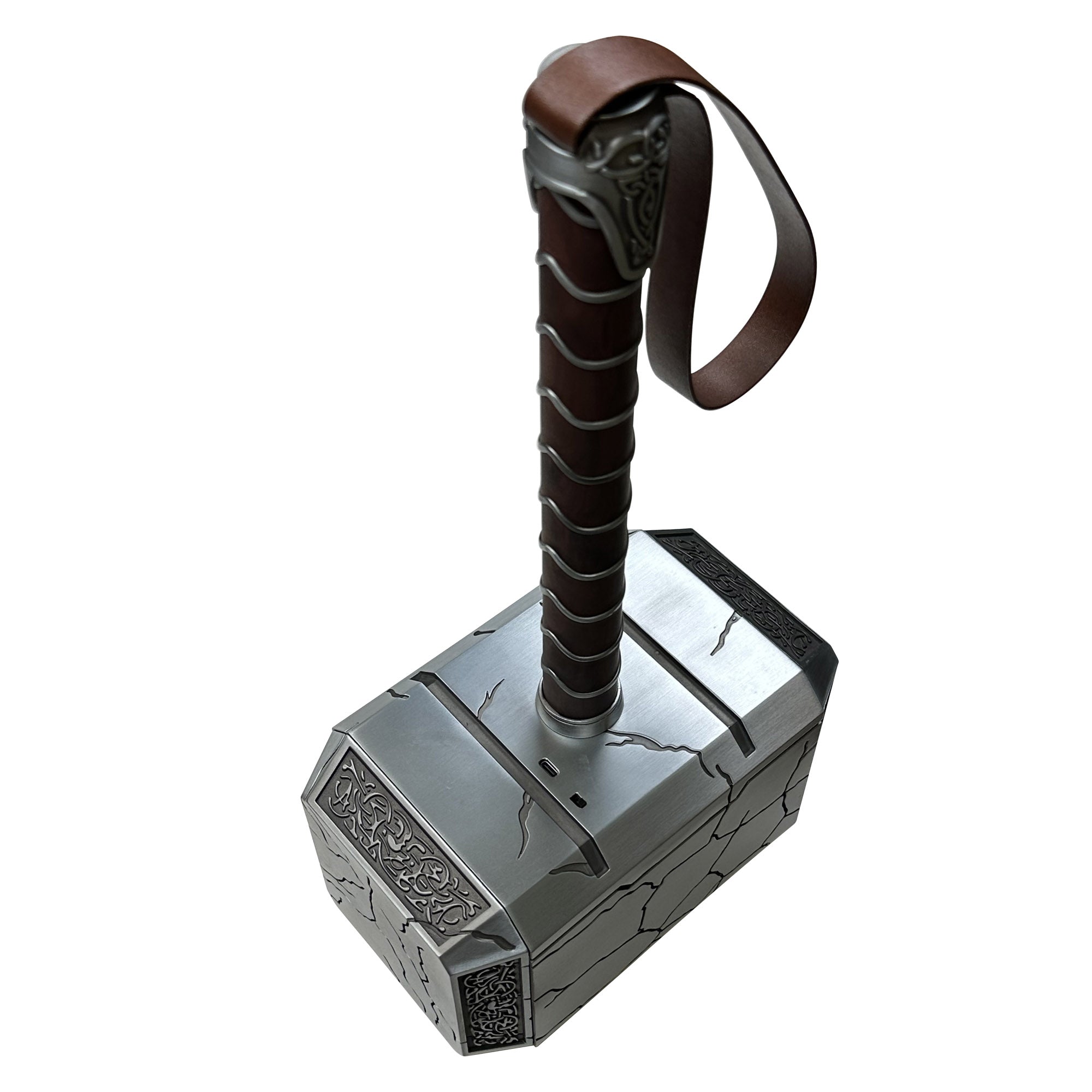 Summon the Thunder Lighted Thor Mjolnir Replica with Stand novelty items - Tophatter Daily Deals