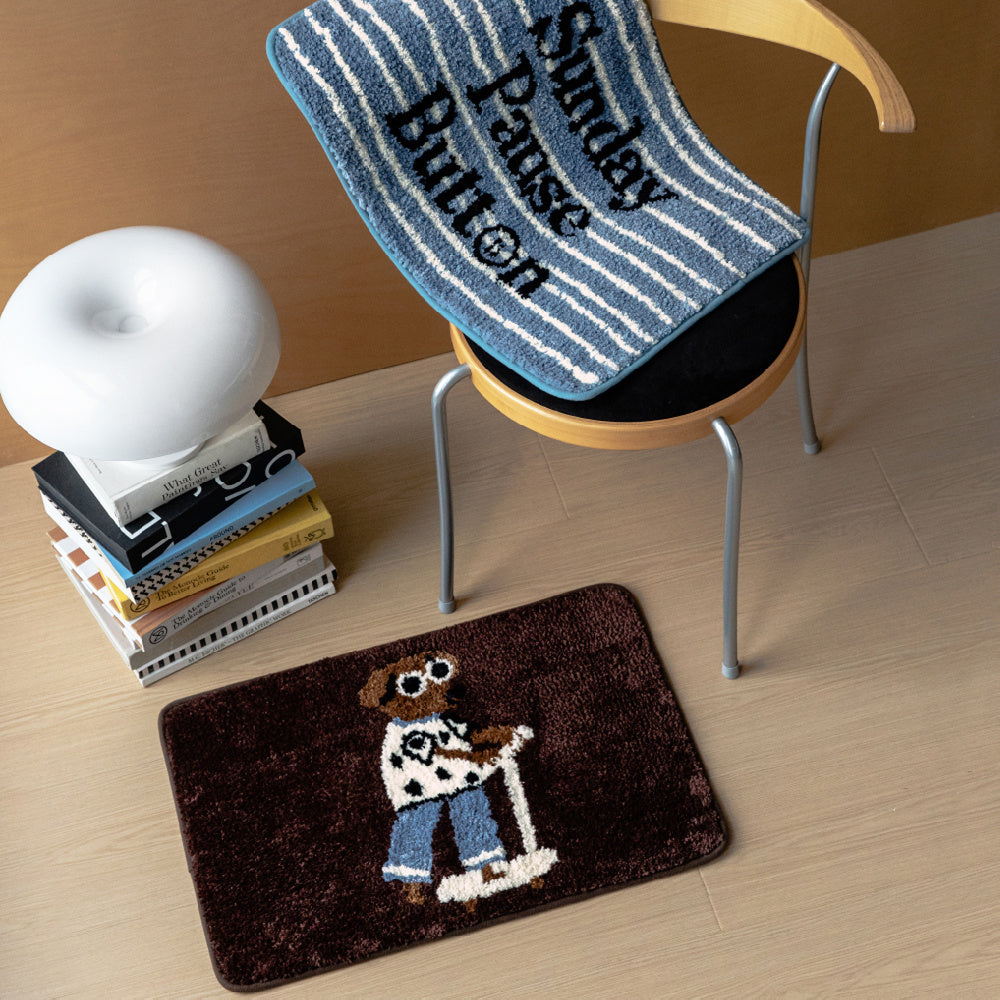Sunday Vibes Door Mat Door Mat - Tophatter Daily Deals