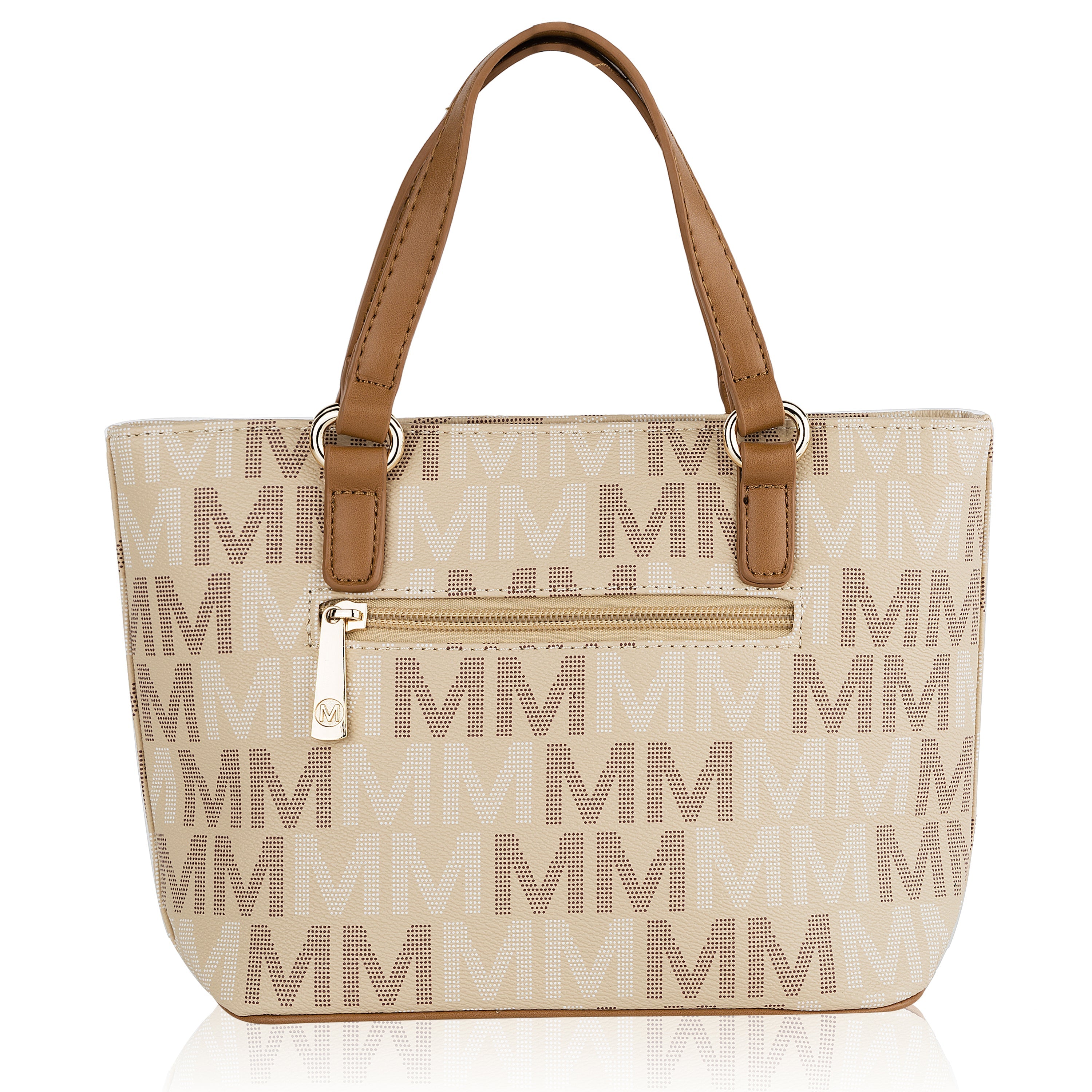 MKF Collection Women's Tayla Signature Tote Bag And Mini Tote Set Bags - Tophatter Daily Deals