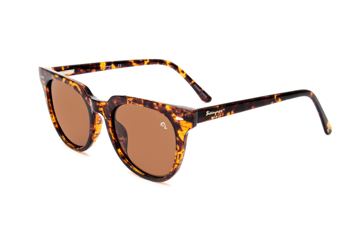 Biscayners Sunset Tortoise Women's Sunglasses Sunset Tortoise Sunglasses - Tophatter Daily Deals