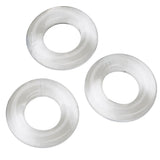 Super Stretch Clear Cockring Combo Set for Longer Performance > Cock Ring > Sets - Tophatter Daily Deals