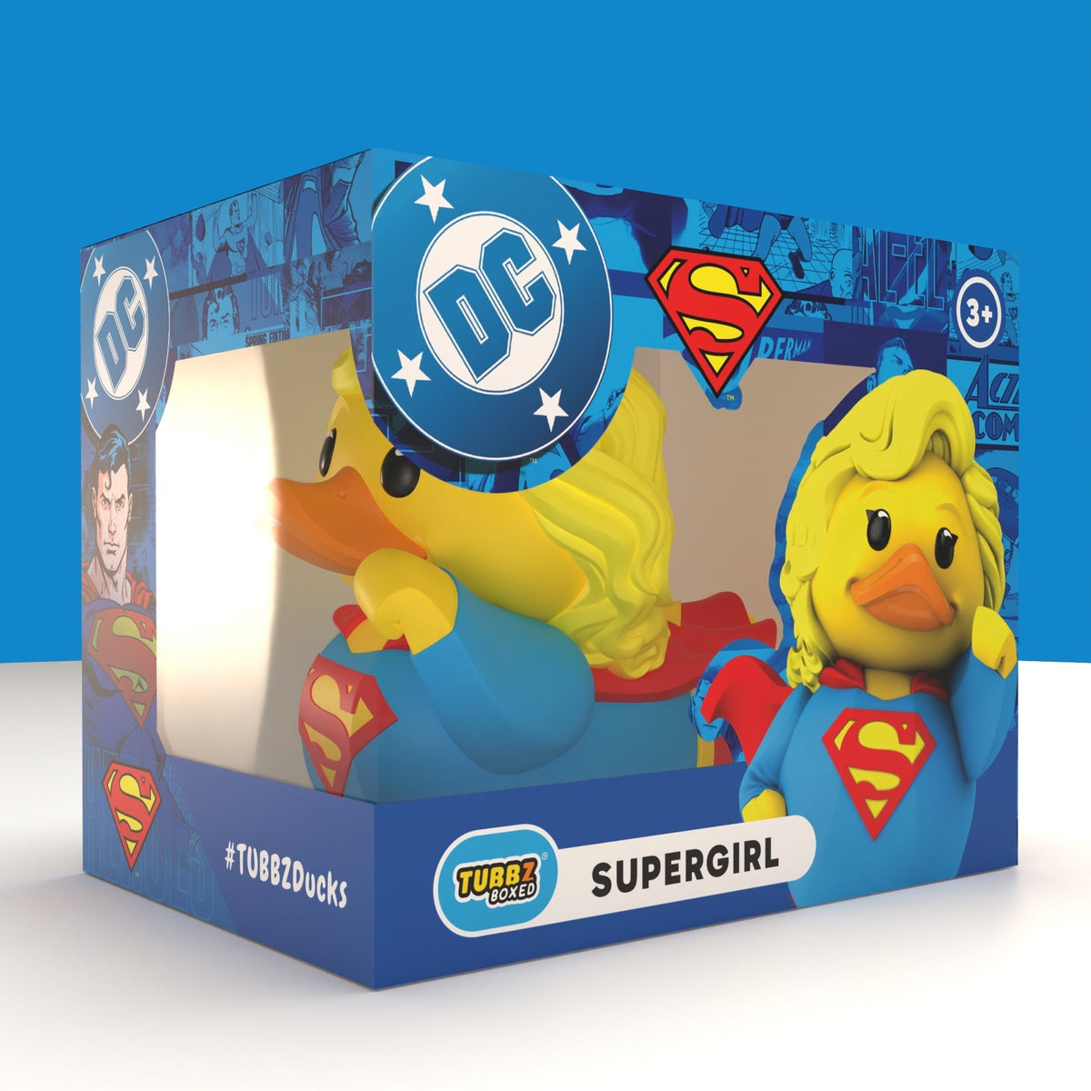 DC Comics: Supergirl TUBBZ (Boxed Edition) TUBBZ Collectible Duck - Tophatter Daily Deals