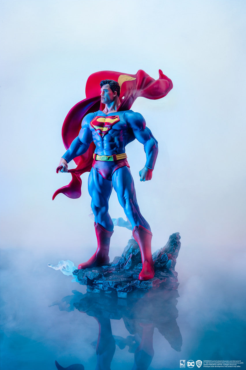 Superman - Purearts DC Heroes Superman 1:8 Statue Collectible Figurine - Tophatter Daily Deals