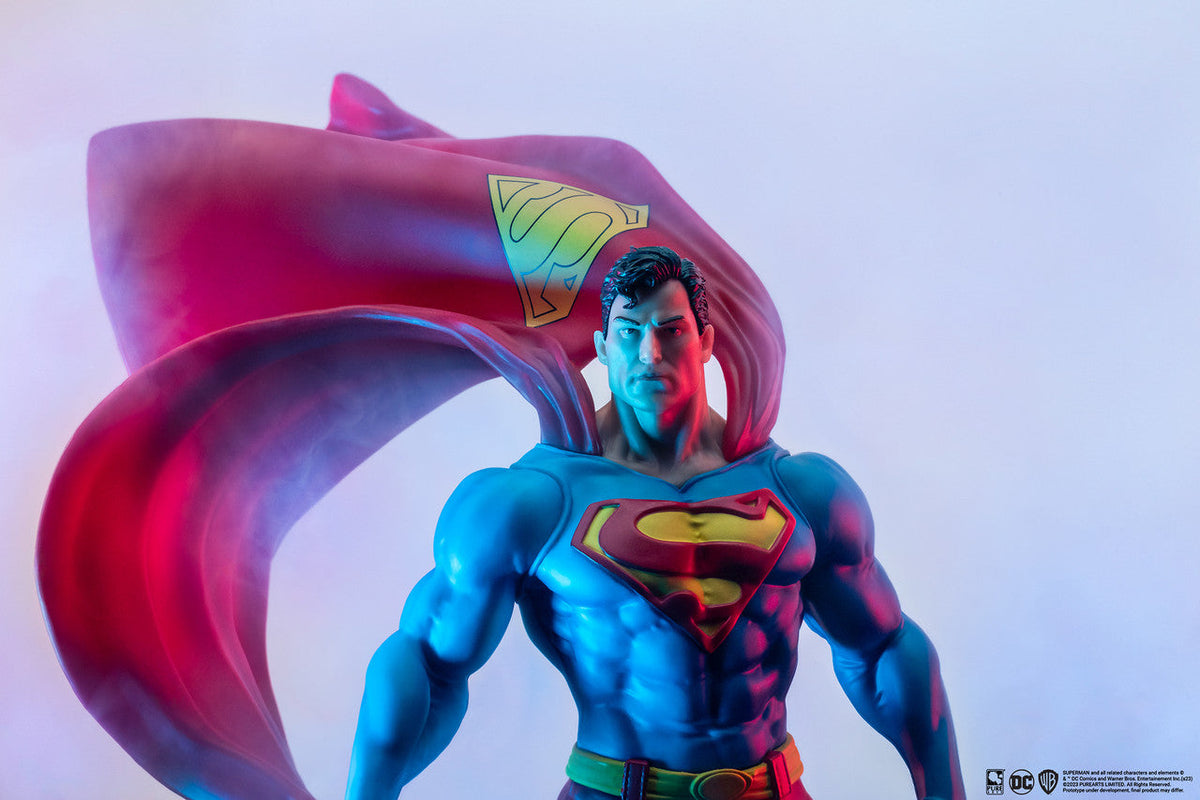 Superman - Purearts DC Heroes Superman 1:8 Statue Collectible Figurine - Tophatter Daily Deals