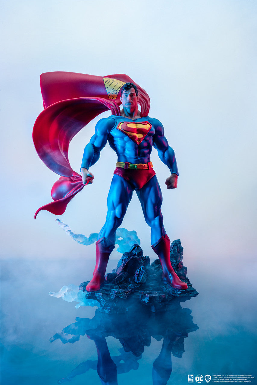 Superman - Purearts DC Heroes Superman 1:8 Statue Collectible Figurine - Tophatter Daily Deals