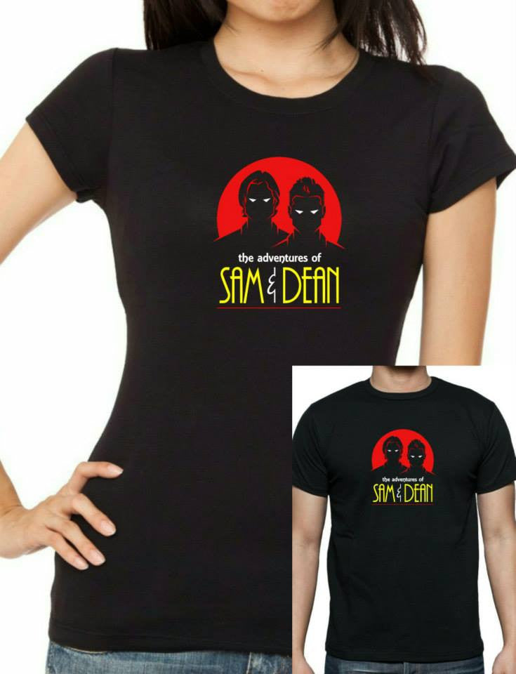 Supernatural - Adventures Of Sam & Dean T-Shirt - Tophatter Daily Deals