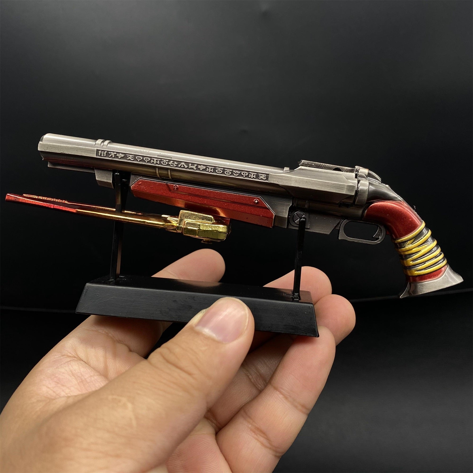 1:4 Metal Super Shotgun Miniature Craft With Metal Stand - Tophatter Daily Deals