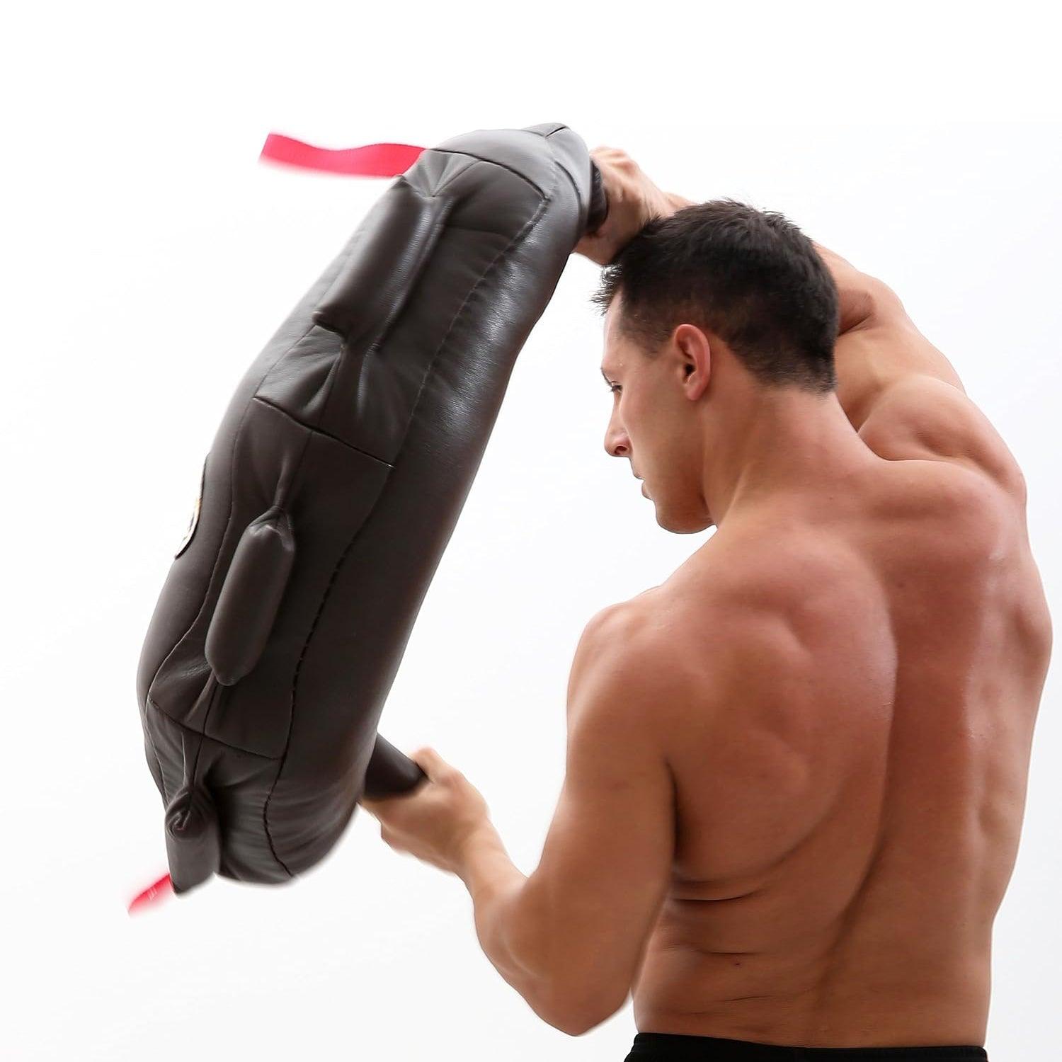 Bulgarian Bag UK - Bulgarian Weighted Bag Training Handles Gym Weight Lifting Crossfit Exercise & Fitness - Tophatter Daily Deals