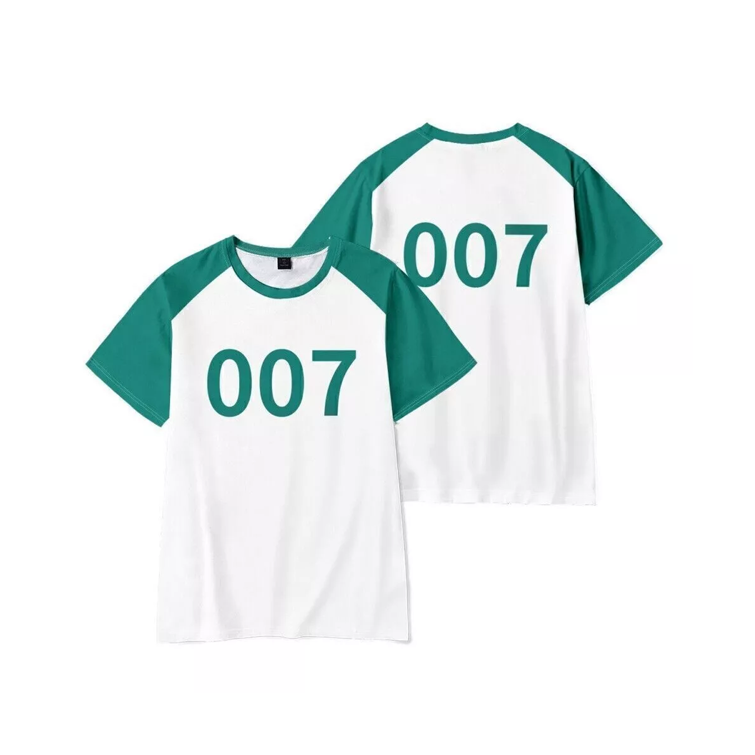 Squid Game Tracksuit – Green Player Uniform Costume for Cosplay, Halloween & Parties Squid Game Tracksuit - Tophatter Daily Deals