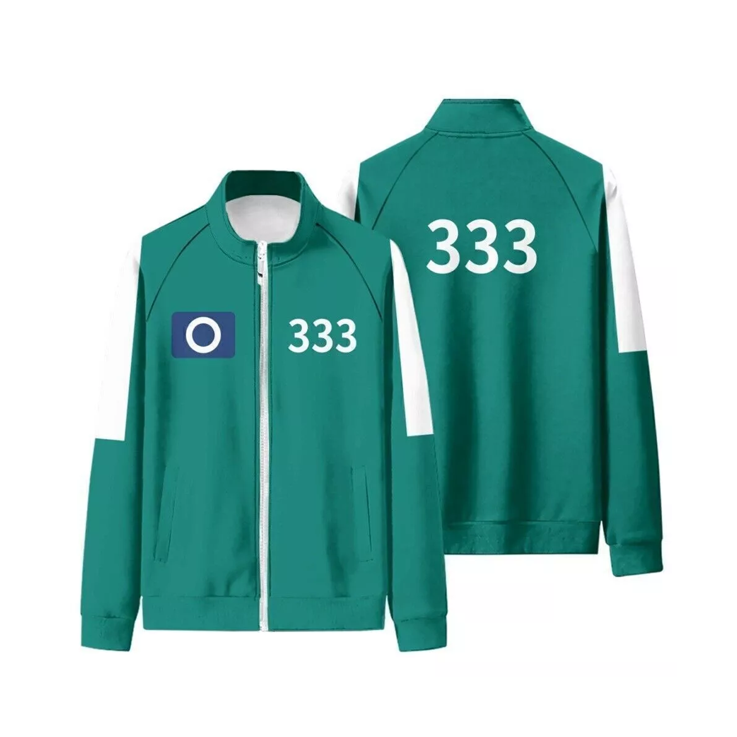 Squid Game Tracksuit – Green Player Uniform Costume for Cosplay, Halloween & Parties Squid Game Tracksuit - Tophatter Daily Deals