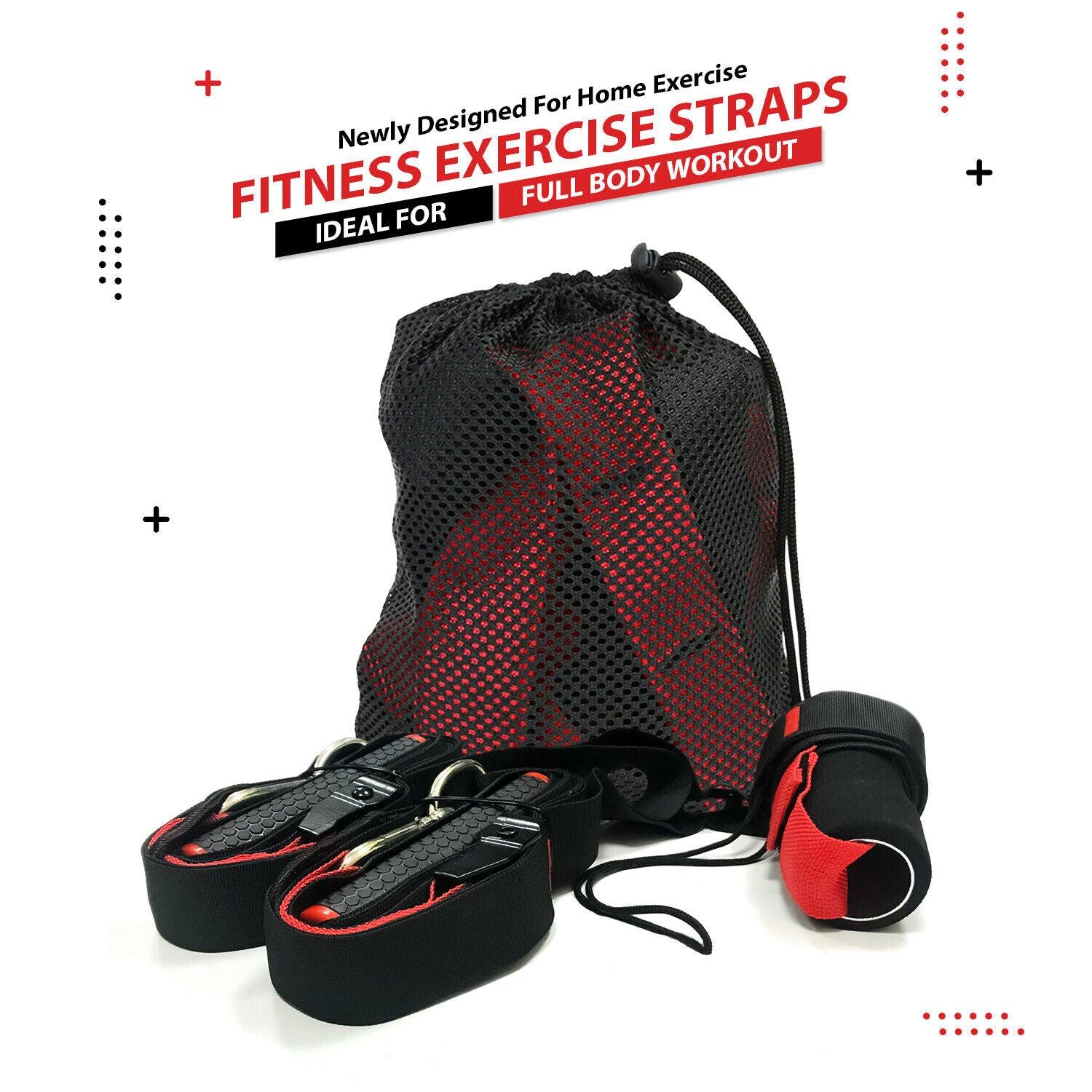 Suspension Trainers UK - Exercise Suspension Strap Exercise & Fitness - Tophatter Daily Deals