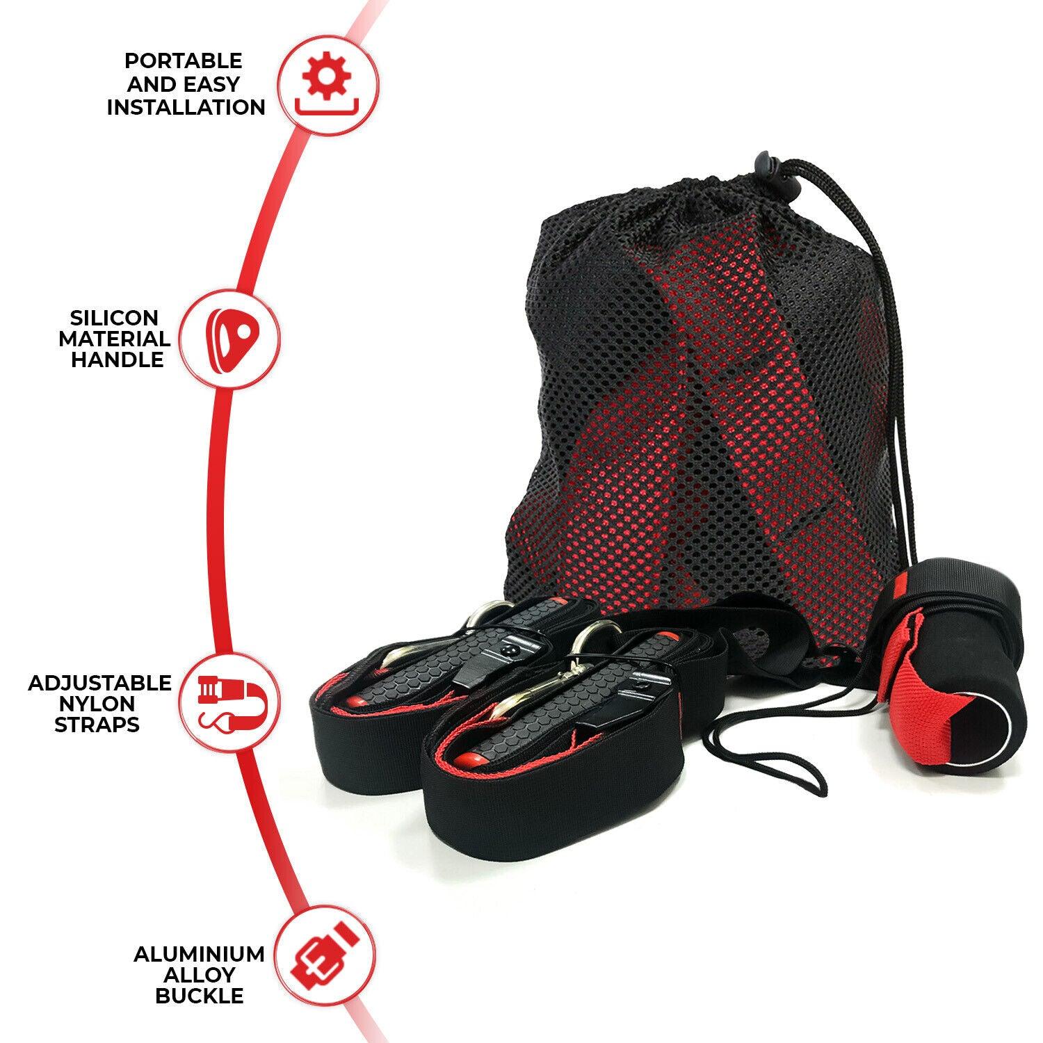 Suspension Trainers UK - Exercise Suspension Strap Exercise & Fitness - Tophatter Daily Deals