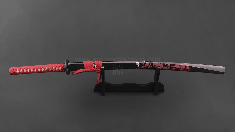 Deluxe "Suteta Ken" Clay Tempered Hand Forged Katana Katana - Tophatter Daily Deals