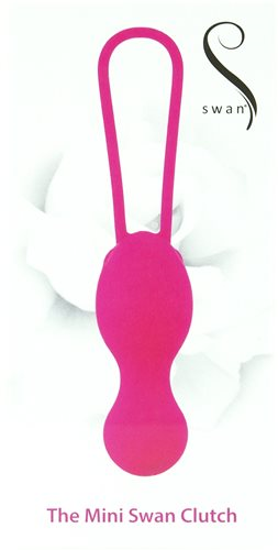 Swan The Mini Swan Clutch Kegel Exerciser Vibrator Pink Silicone Rechargeable > Sex Toys For Ladies > Kegel Exercise - Tophatter Daily Deals