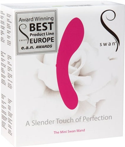 Swan The Swan Mini Wand Pink Compact Silicone Waterproof Vibrator > Vibrators > Standard Vibrators - Tophatter Daily Deals