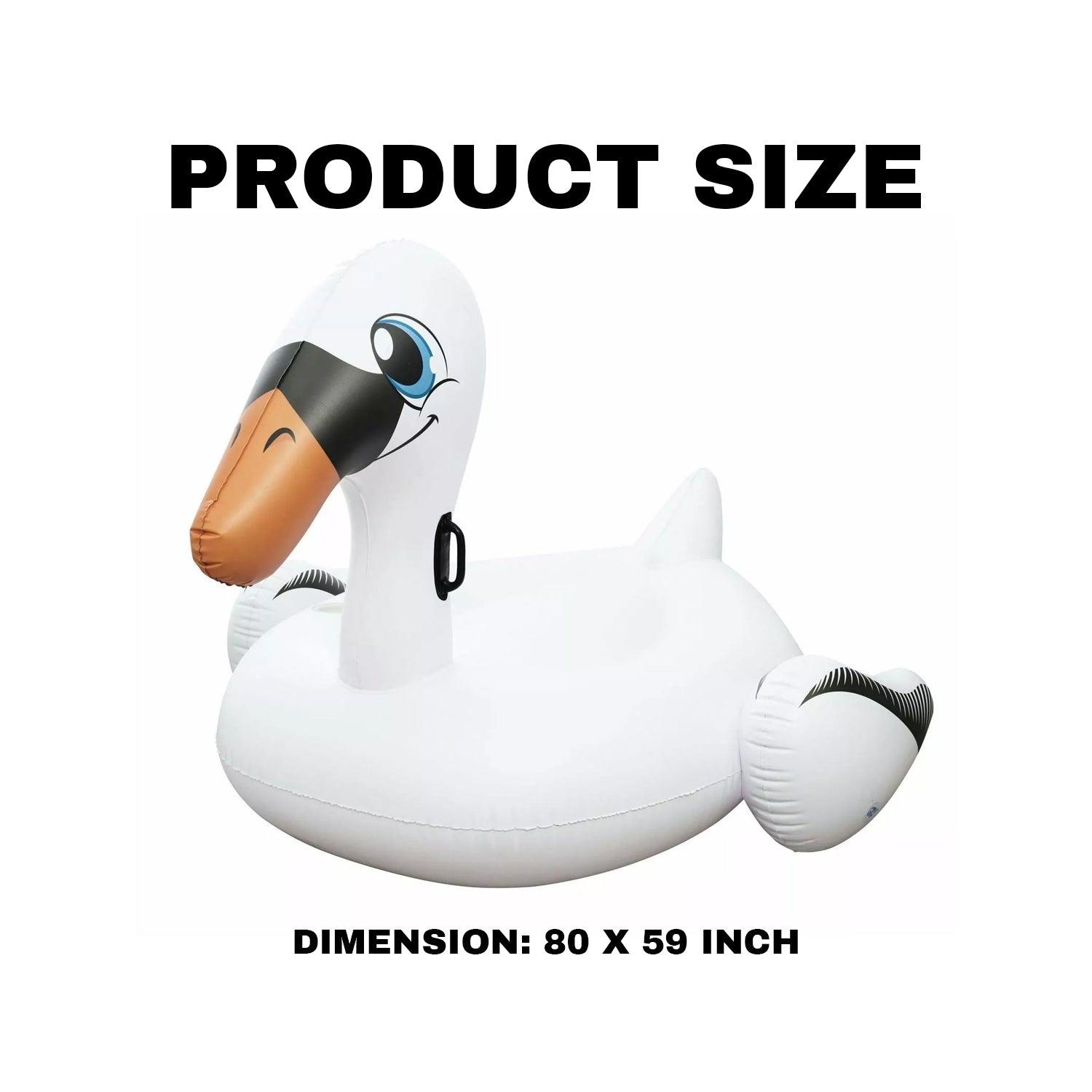 Giant Pool Float - Inflatable Mega Supersized Rider Float Pool Beach Swim Swimming - Tophatter Daily Deals