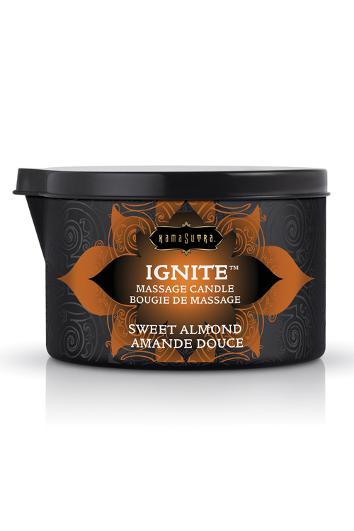 Kama Sutra Ignite Massage Candle Sweet Almond Massage Candles - Tophatter Daily Deals