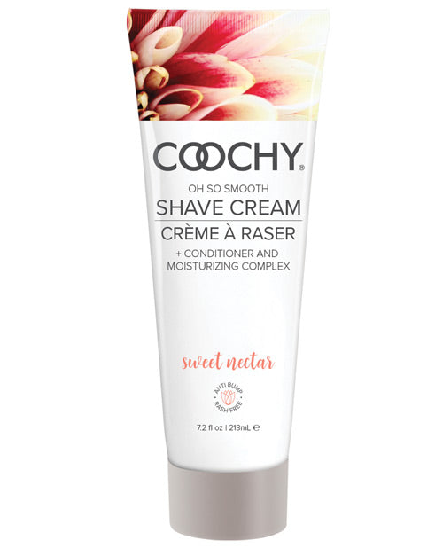 COOCHY Shave Cream 7.2 oz Sweet Nectar Shave Cream - Tophatter Daily Deals